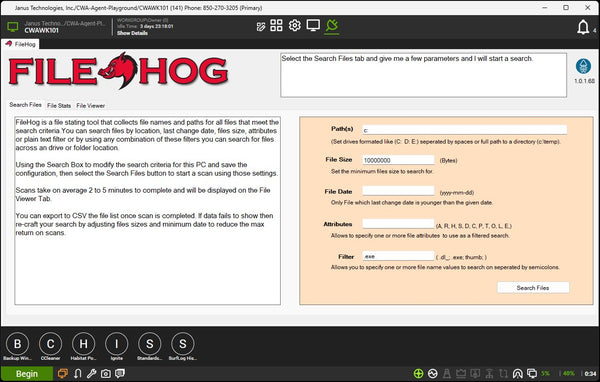 Filehog Storage Analyzer Plugin