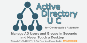New Active Directory UC Plugin For ConnectWise Automate