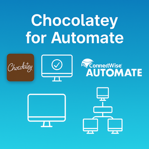 Chocolatey For Automate transforms ConnectWise Automate into a powerful software management engine, enabling MSPs to deploy, update, and maintain thousands of software titles across thousands of endpoints