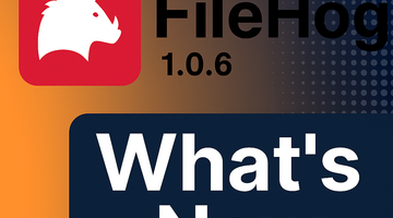 FileHog 1.0.6 is here—bringing faster scans, smarter filters, and expanded endpoint support to your MSP toolkit.
