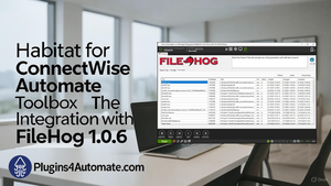 Habitat for ConnectWise Automate Boosts MSP Efficiency with FileHog 1.0.6 Integration