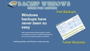Plugin of the month - Backup Windows