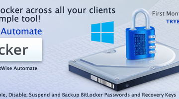 New BitLocker For Automate Plugin - Encrypt It All!