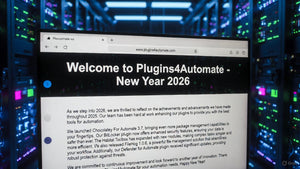Happy New Year from Plugins4Automate: Reflecting on 2025 and Embracing 2026