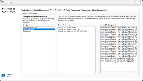 Reboot Manager for ConnectWise Automate