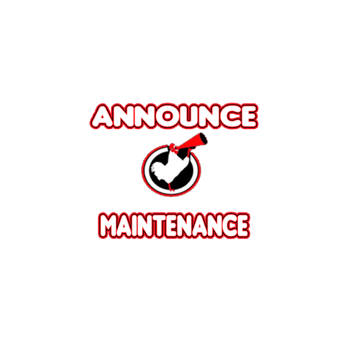 Announce Maintenance
