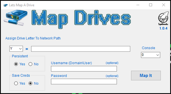 Lets Map A Drive
