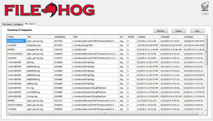 File Hog Client File View