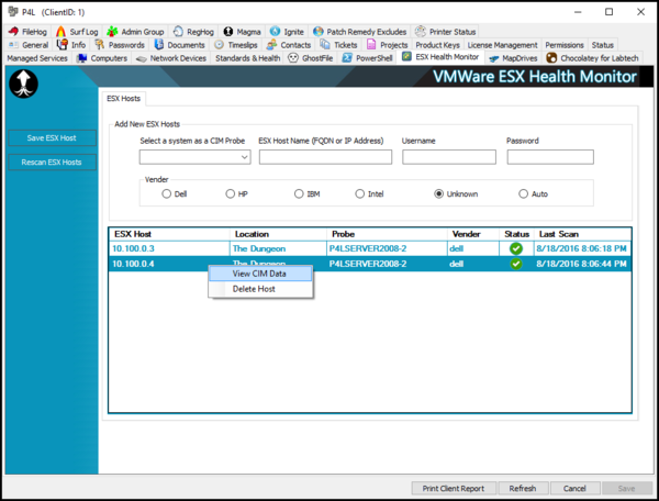 VMWare ESX Health Monitor License