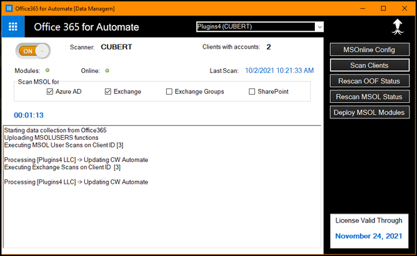 Office365 For Automate (Monthly Subscription)