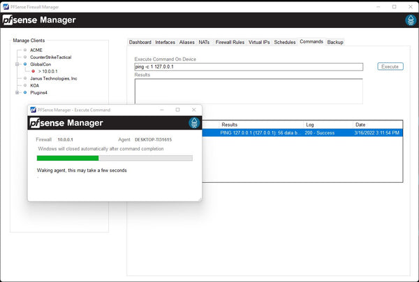 PFSense Manager