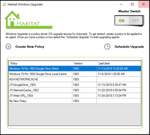 Habitat Windows Upgrader