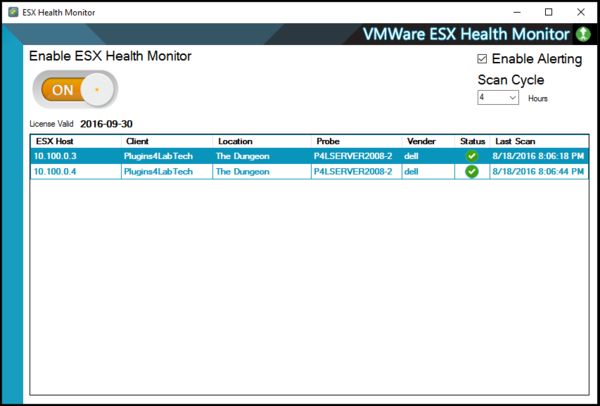 VMWare ESX Health Monitor License