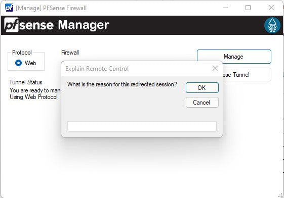 PFSense Manager