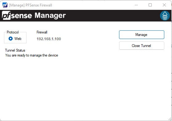 PFSense Manager