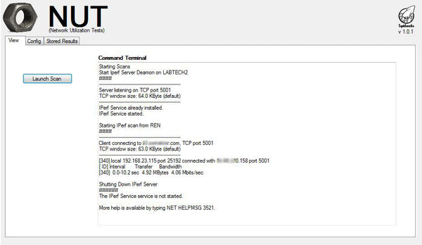 NUT Command Terminal